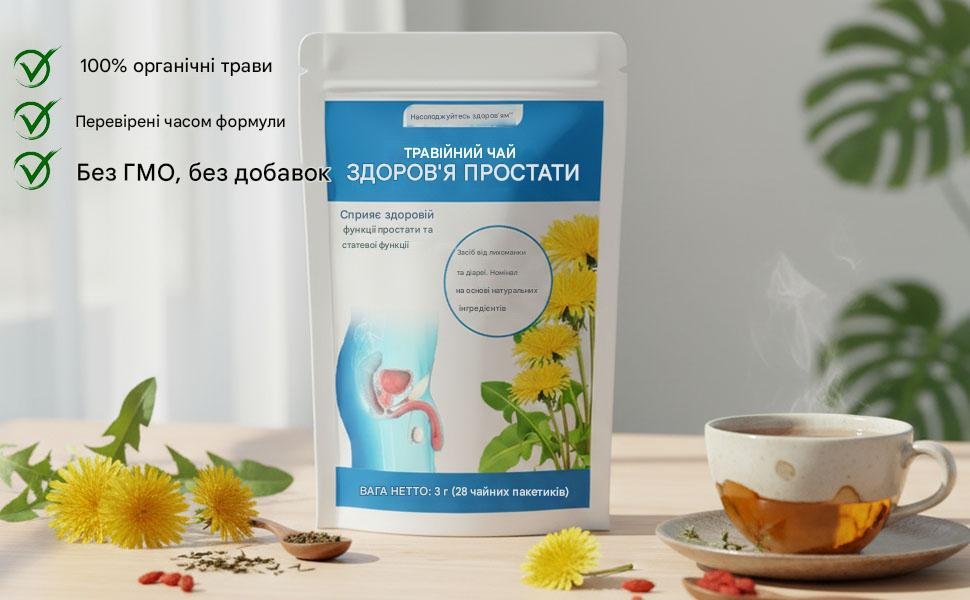 TEAHERB – чай для очищення простати
